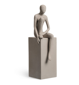 Скульптура TREEZ Effectory - Philosopher's Stone - Мечты о будущем - Белый песок