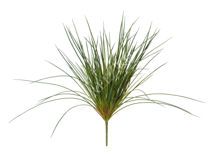 Трава Оньон Голд куст зелёный (пластик) фото