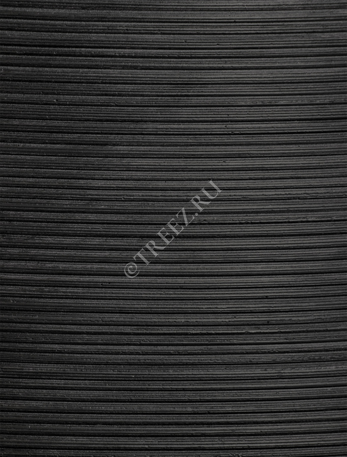 Кашпо TREEZ ERGO - TreeLine - Высокий цилиндр - Антрацит фото