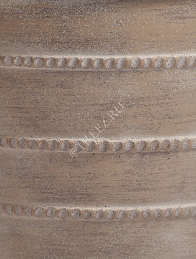 Кашпо TREEZ ERGO - Italica - Классический конус - Капучино фото