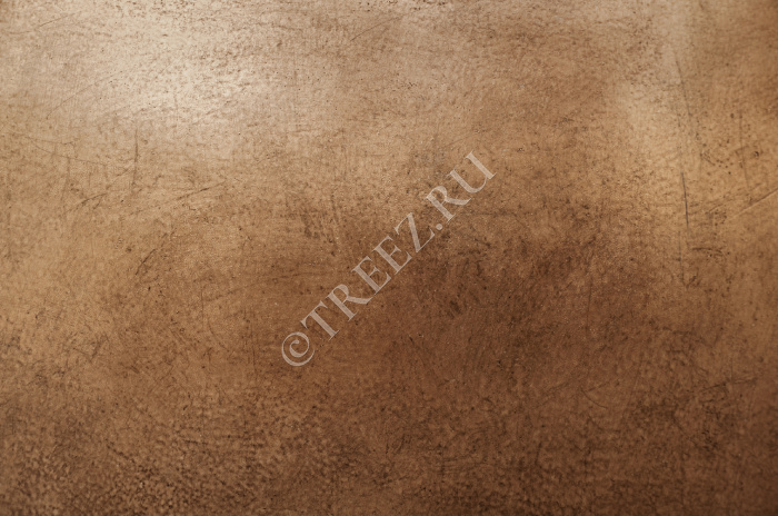 Кашпо TREEZ Effectory - Metal - Полусфера - Тёмное матовое золото фото