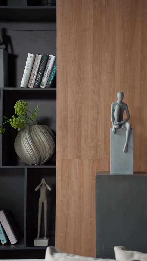 Скульптура TREEZ Effectory - Philosopher's Stone - Триптих "Недеяние зла" - Белый песок фото